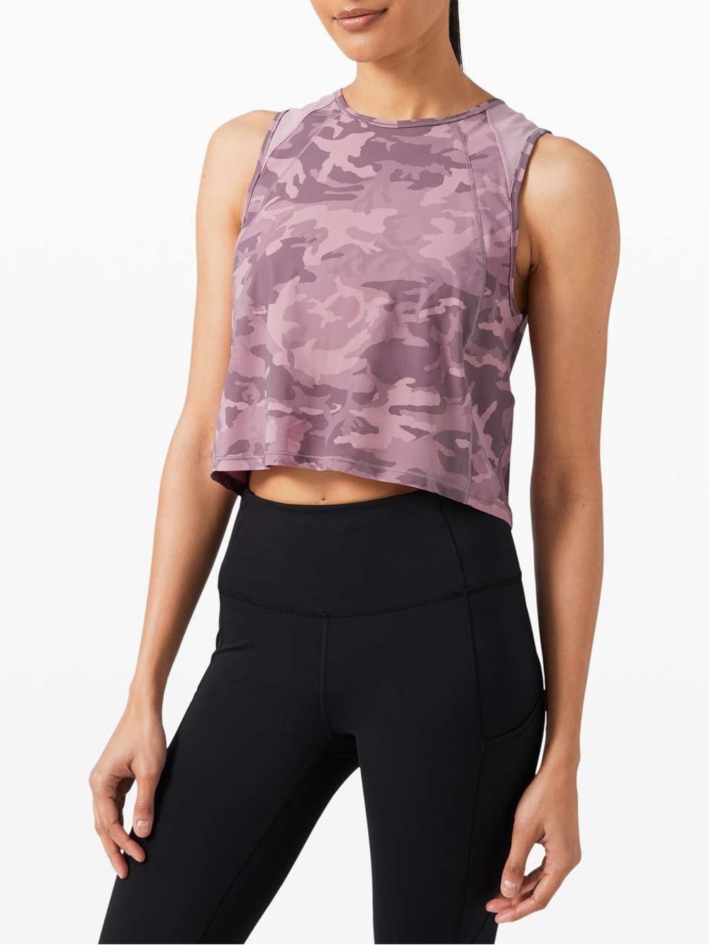 Lululemon Sculpt Tank Cropped Tank Top